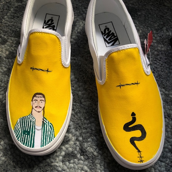 post malone vans shoes
